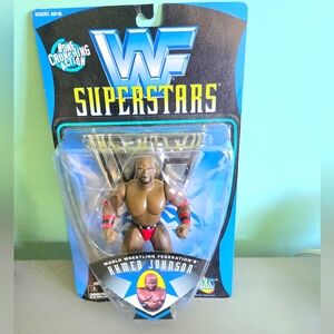 Ahmed Johnson WWF Figure